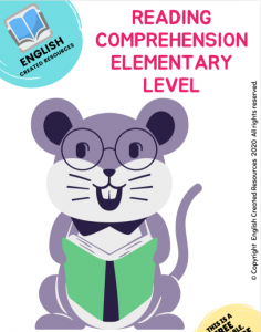 Book Cover: Reading Comprehension Elementary Level